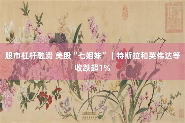 股市杠杆融资 美股“七姐妹”｜特斯拉和英伟达等收跌超1%