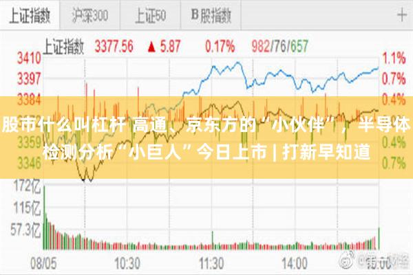 股市什么叫杠杆 高通、京东方的“小伙伴”，半导体检测分析“小巨人”今日上市 | 打新早知道