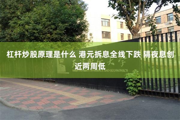 杠杆炒股原理是什么 港元拆息全线下跌 隔夜息创近两周低