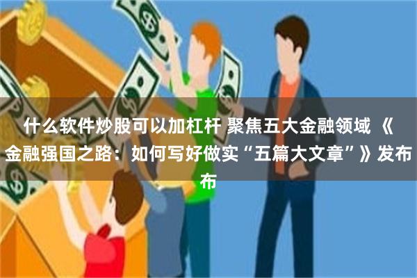 什么软件炒股可以加杠杆 聚焦五大金融领域 《金融强国之路：如何写好做实“五篇大文章”》发布
