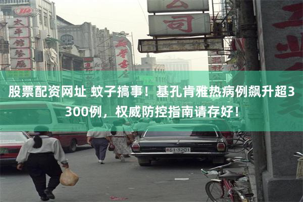 股票配资网址 蚊子搞事！基孔肯雅热病例飙升超3300例，权威防控指南请存好！