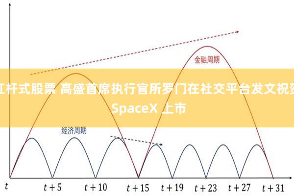 杠杆式股票 高盛首席执行官所罗门在社交平台发文祝贺 SpaceX 上市