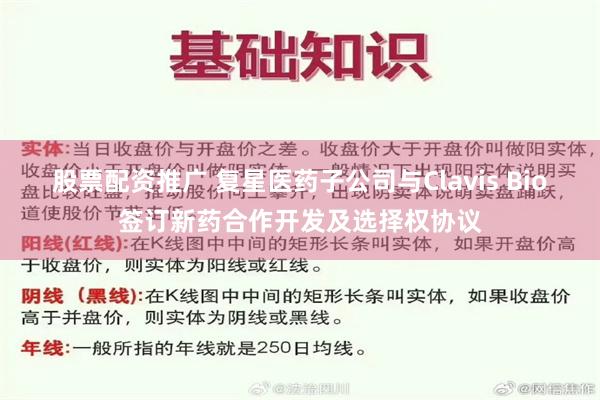 股票配资推广 复星医药子公司与Clavis Bio签订新药合作开发及选择权协议