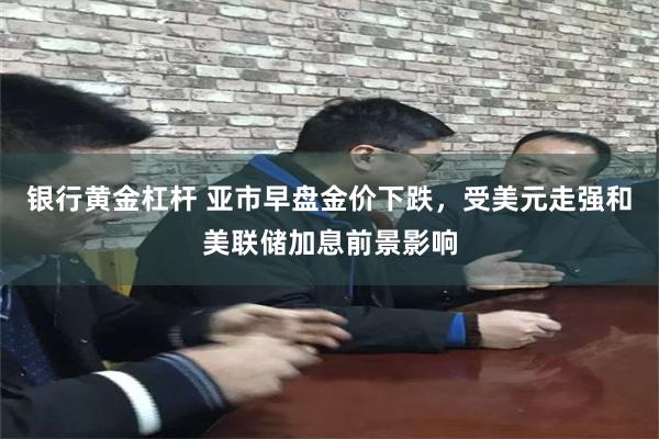 银行黄金杠杆 亚市早盘金价下跌，受美元走强和美联储加息前景影响
