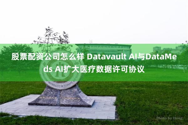 股票配资公司怎么样 Datavault AI与DataMeds AI扩大医疗数据许可协议